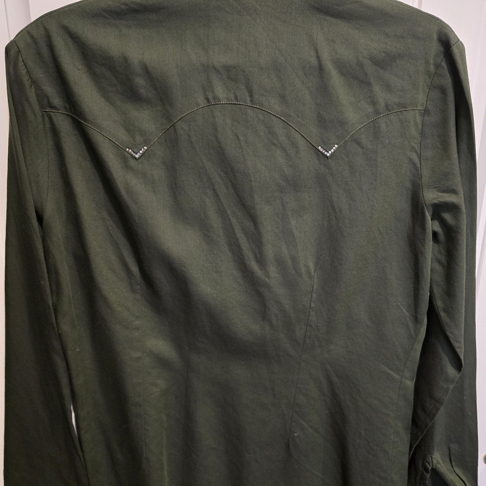GR Ranchwear Women's Green Button Down Shirt - Picture 5 of 5